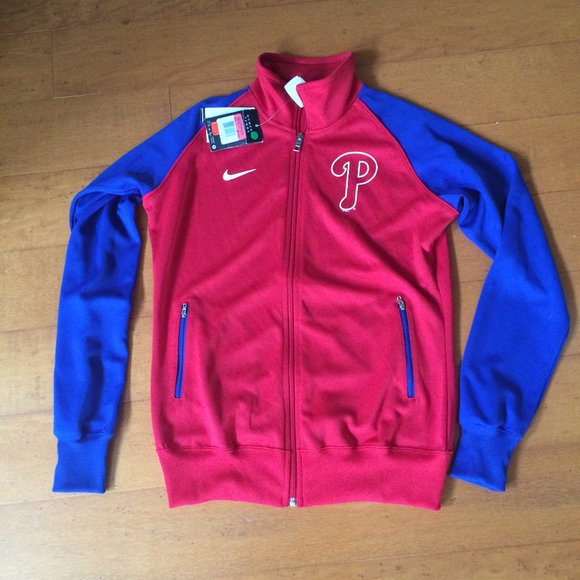 Nike Jackets & Blazers - Nike Phillies Track Jacket New with Tags large